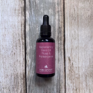 replenishing face oil rose & frankincense