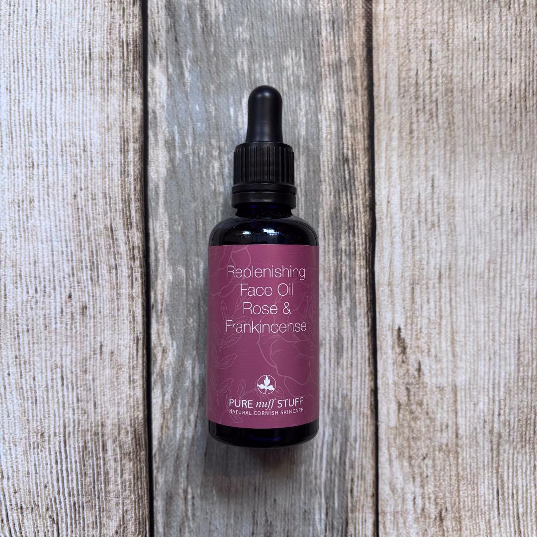 replenishing face oil rose & frankincense