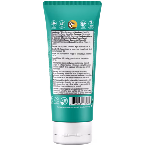 Badger Zonnebrandcreme SPF 30 Baby