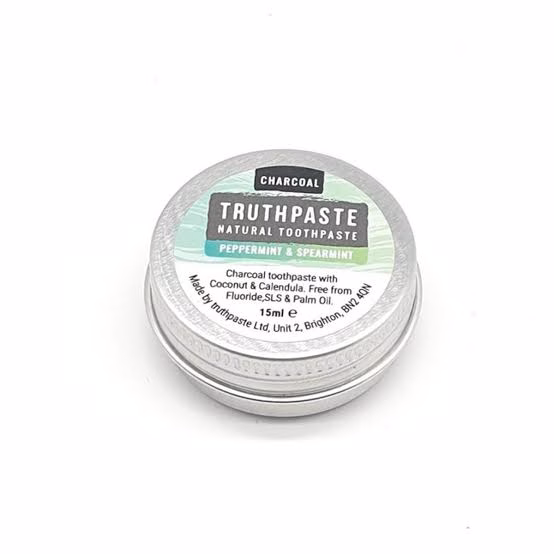 Truthpaste Charcoal Tandpasta Peppermint-Spearmint 15ml
